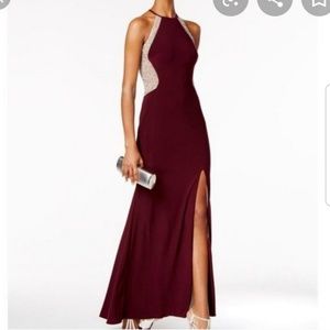 Xscape long beaded gown